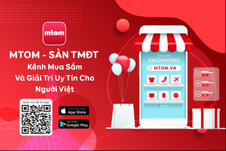 mTom - Phiên bản mới của Sàn TMĐT Shop Thương gia thị trường