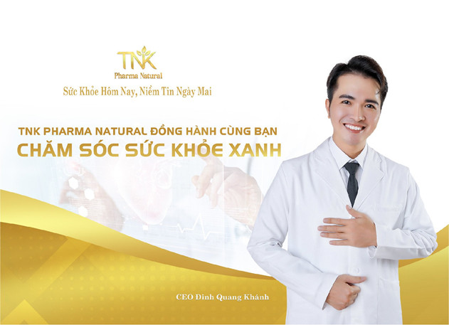 TNK Pharma Natural xây dựng thương hiệu thực phẩm bảo vệ sức khỏe thuần Việt.